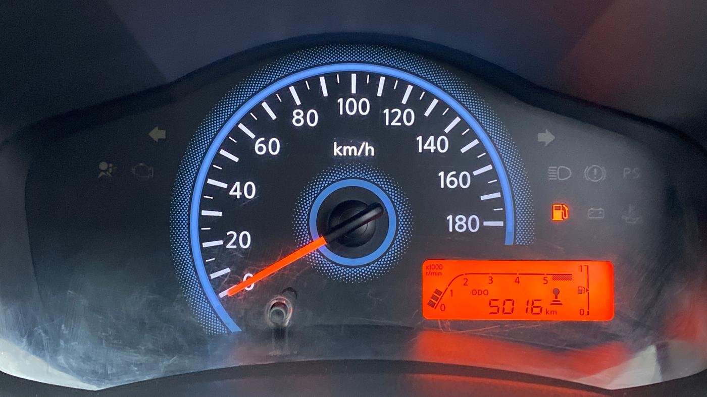 2018 Datsun Redi Go A, Petrol, Manual, 4,999 km, Odometer Image