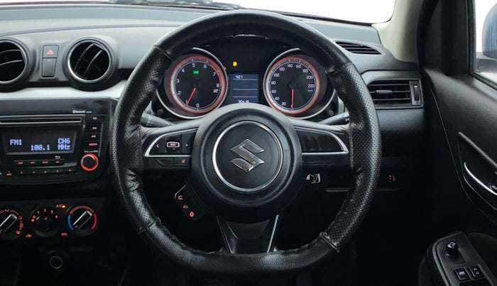 2020 Maruti Swift VXI, Petrol, Manual, 76,419 km, Steering Wheel Close Up