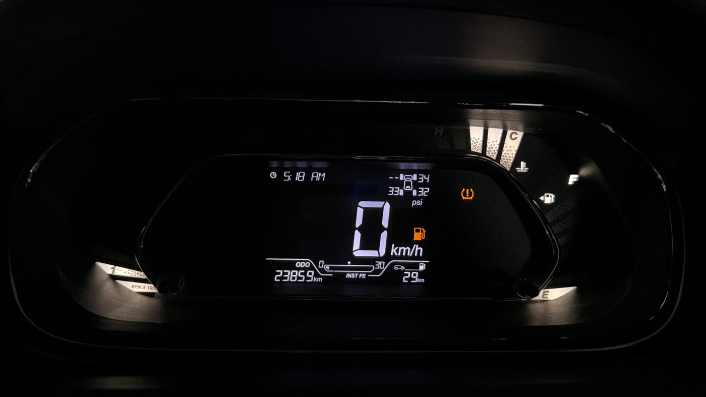 2023 Tata TIGOR XZ PLUS PETROL, Petrol, Manual, 23,847 km, Odometer Image
