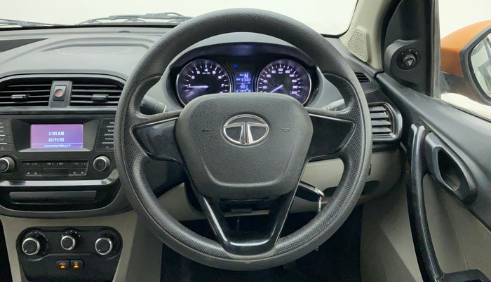 2018 Tata Tiago XTA PETROL, CNG, Automatic, 92,345 km, Steering Wheel Close Up