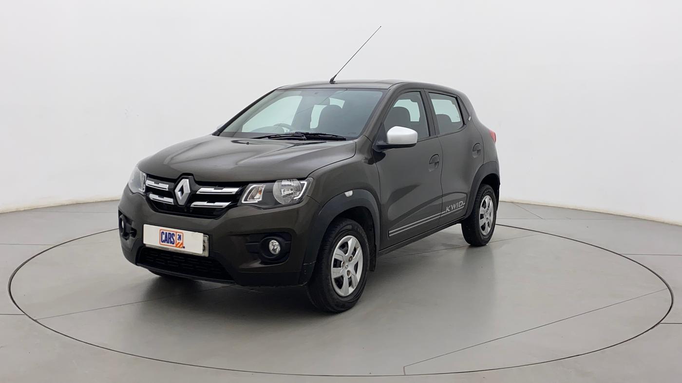 2019 Renault Kwid RXT 1.0 AMT (O), Petrol, Automatic, 21,761 km, Left Front Diagonal