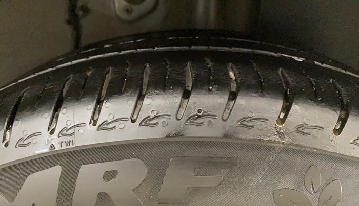 2023 Tata ALTROZ XZ PETROL, Petrol, Manual, 20,328 km, Left Rear Tyre Tread