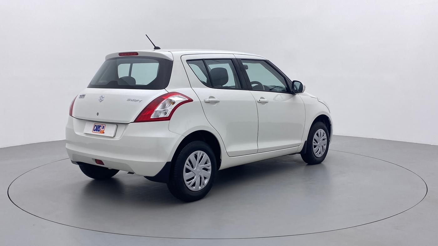 2017 Maruti Swift VXI D, Petrol, Manual, 47,182 km, Right Back Diagonal