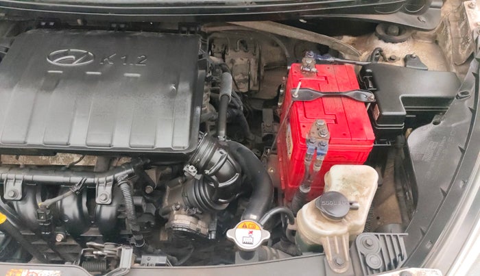 2014 Hyundai Xcent SX 1.2 (O), Petrol, Manual, 1,08,074 km, Engine View - Left