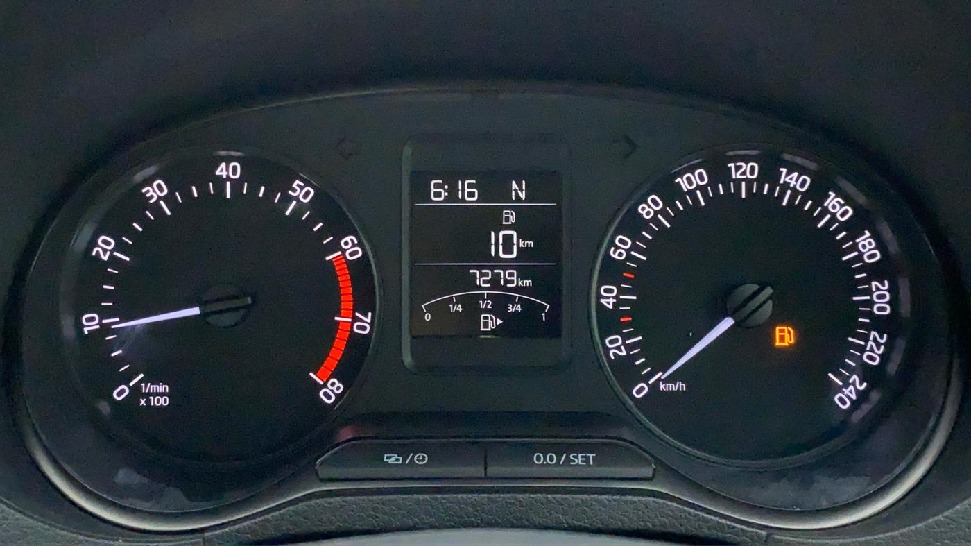 2021 Skoda Rapid STYLE 1.0 AT, Petrol, Automatic, 7,572 km, Odometer Image