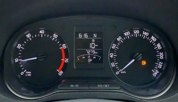2021 Skoda Rapid STYLE 1.0 AT, Petrol, Automatic, 7,572 km, Odometer Image