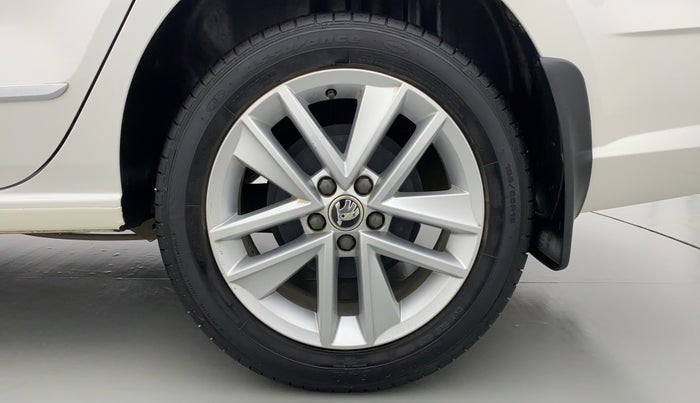 2021 Skoda Rapid STYLE 1.0 AT, Petrol, Automatic, 7,572 km, Left Rear Wheel