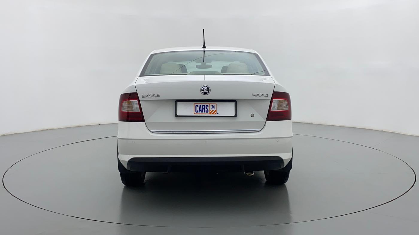 2021 Skoda Rapid STYLE 1.0 AT, Petrol, Automatic, 7,572 km, Back/Rear