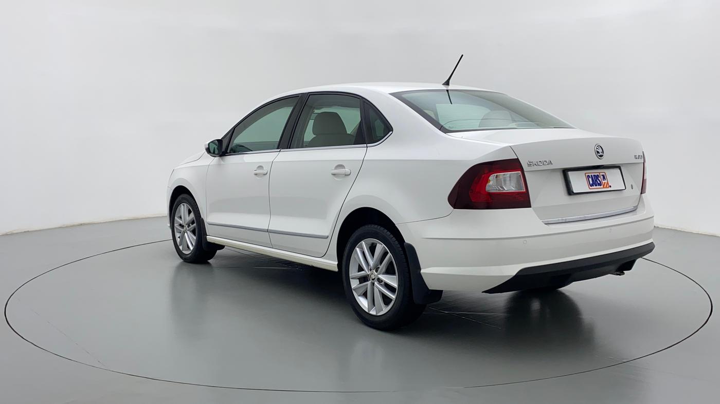 2021 Skoda Rapid STYLE 1.0 AT, Petrol, Automatic, 7,572 km, Left Back Diagonal