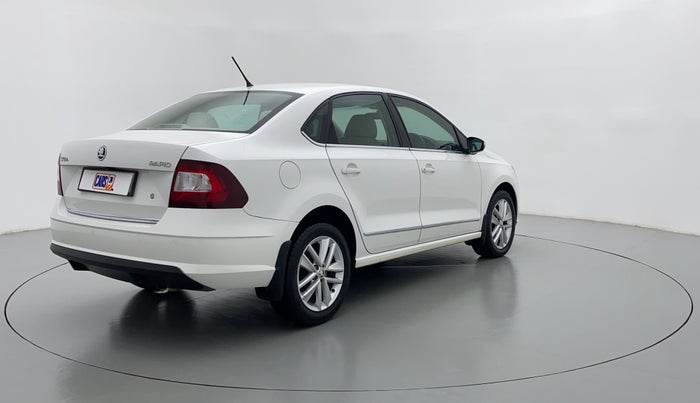 2021 Skoda Rapid STYLE 1.0 AT, Petrol, Automatic, 7,572 km, Right Back Diagonal