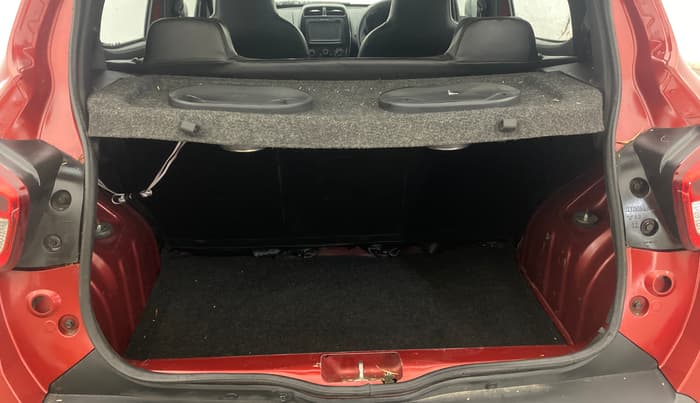 2017 Renault Kwid RXT 1.0 AMT (O), Petrol, Automatic, 14,314 km, Boot Inside