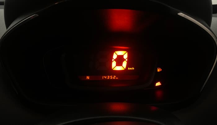 2017 Renault Kwid RXT 1.0 AMT (O), Petrol, Automatic, 14,314 km, Odometer Image