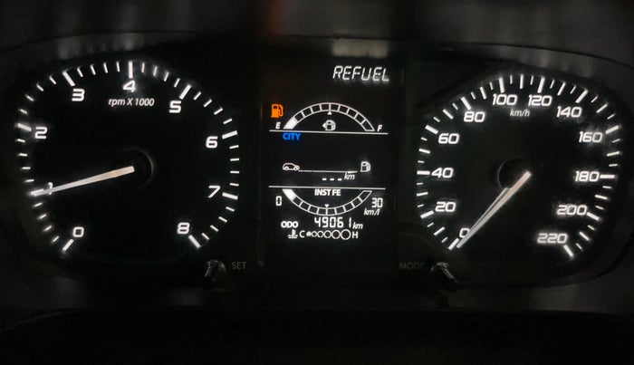 2020 Tata ALTROZ XT PETROL, CNG, Manual, 49,116 km, Odometer Image