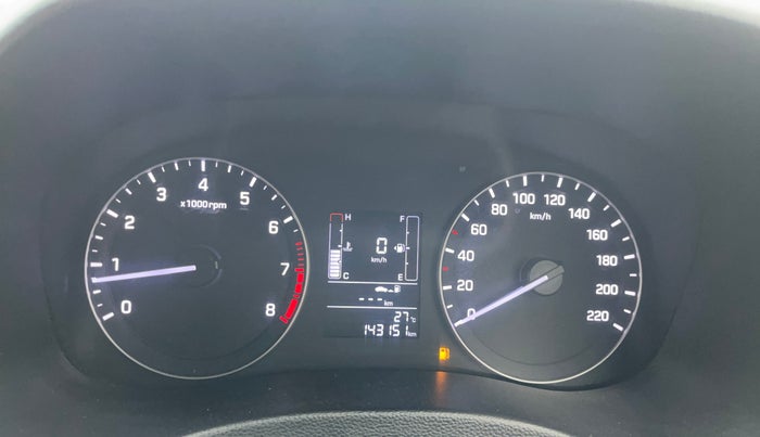 2018 Hyundai Creta E PLUS 1.6 PETROL, Petrol, Manual, 1,43,132 km, Odometer Image