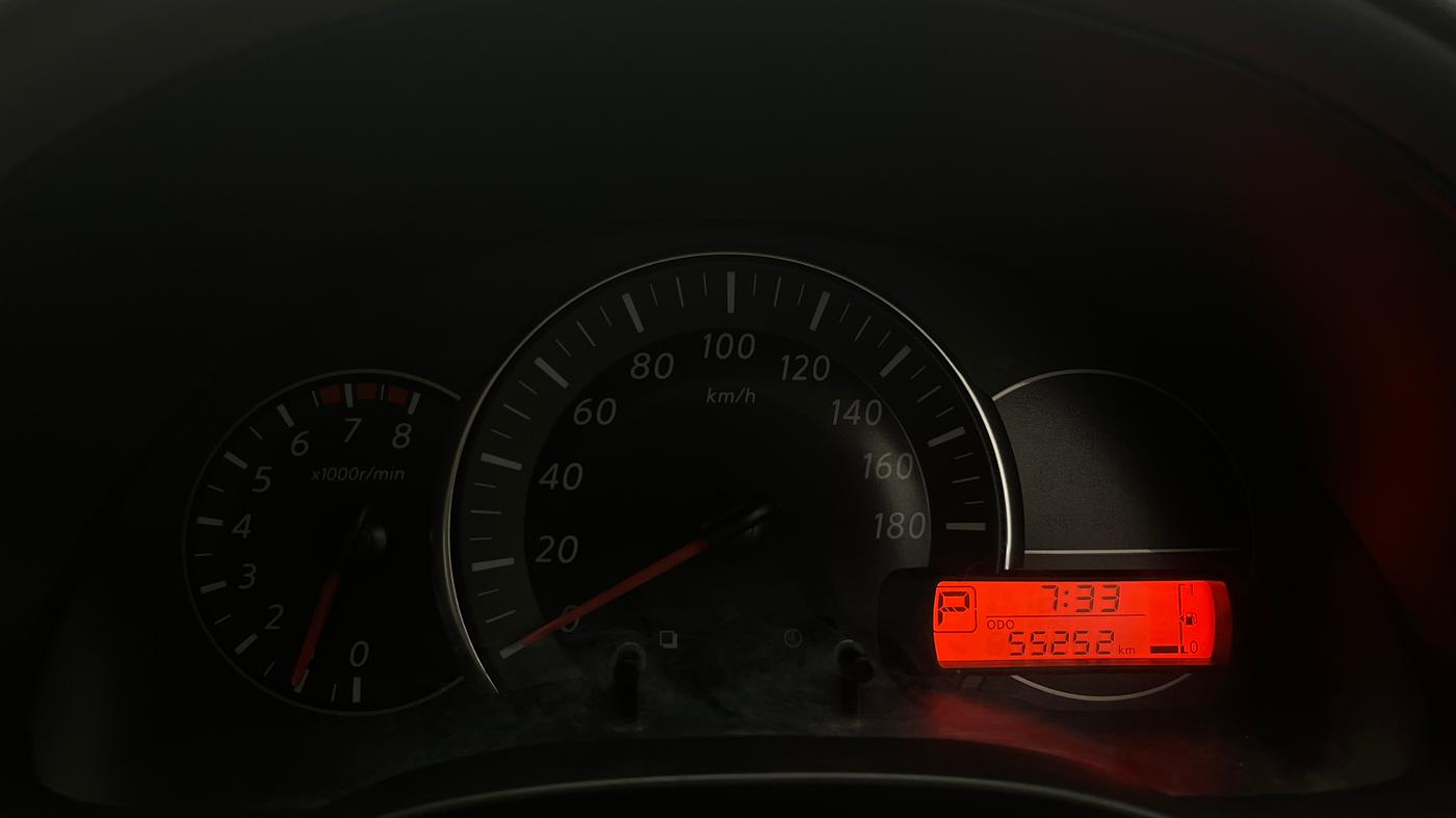 2015 Nissan Micra XL CVT, Petrol, Automatic, 55,205 km, Odometer Image