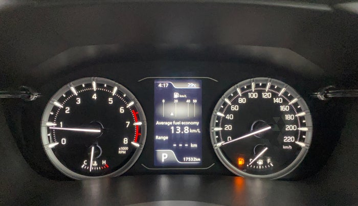 2022 Maruti Grand Vitara ALPHA SMART HYBRID AT, Petrol, Automatic, 17,513 km, Odometer Image