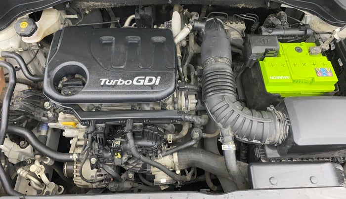 2021 KIA SONET HTX 1.0 IMT, Petrol, Manual, 52,761 km, Engine View