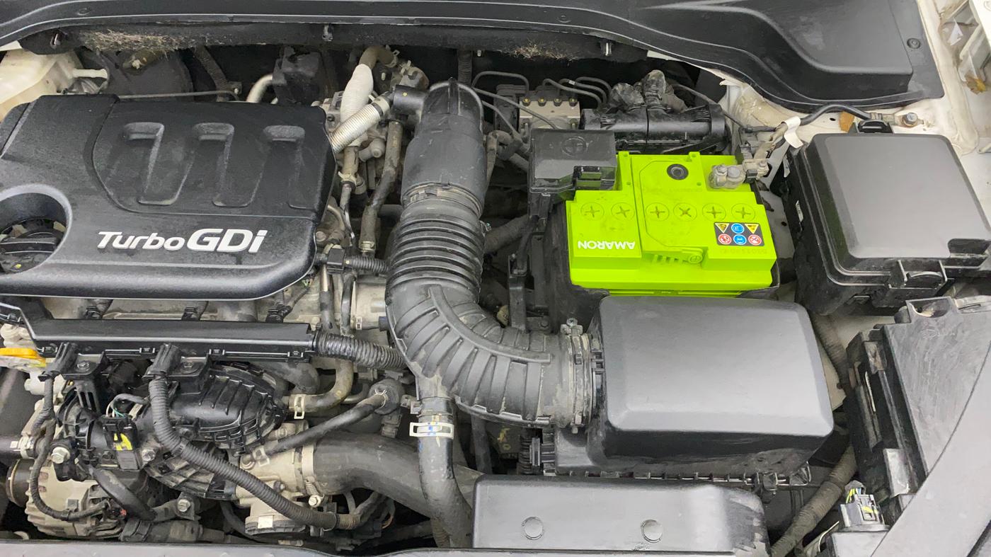 2021 KIA SONET HTX 1.0 IMT, Petrol, Manual, 53,793 km, Engine View - Left
