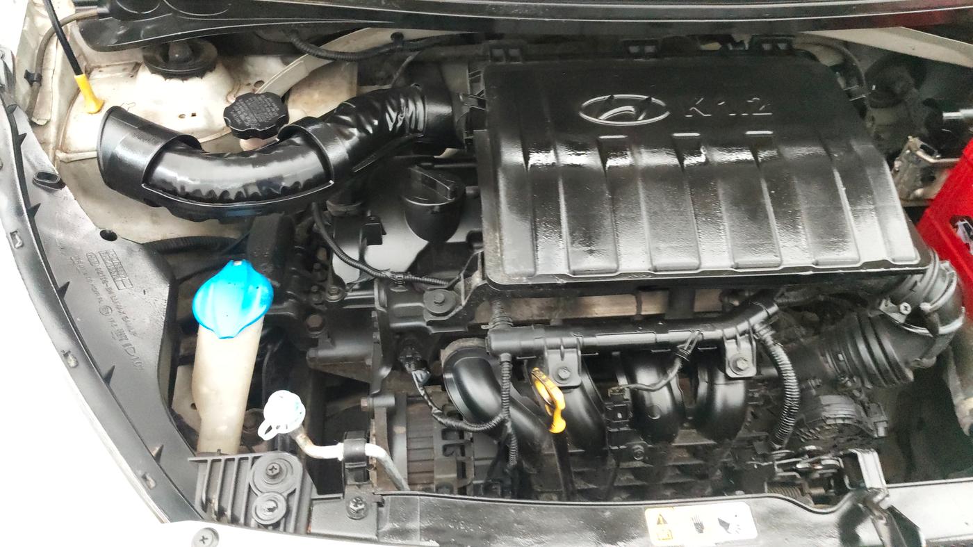 2015 Hyundai Grand i10 SPORTZ 1.2 KAPPA VTVT, Petrol, Manual, 31,211 km, Engine View - Right