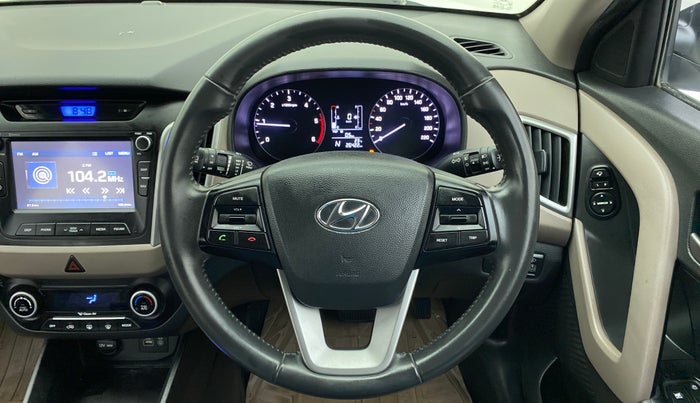 2017 Hyundai Creta 1.6 CRDI SX PLUS AUTO, Diesel, Automatic, 26,569 km, Steering Wheel Close Up