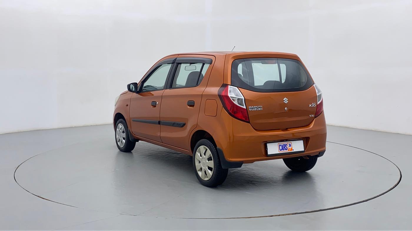 2014 Maruti Alto K10 VXI P, Petrol, Manual, 80,714 km, Left Back Diagonal (45- Degree) View
