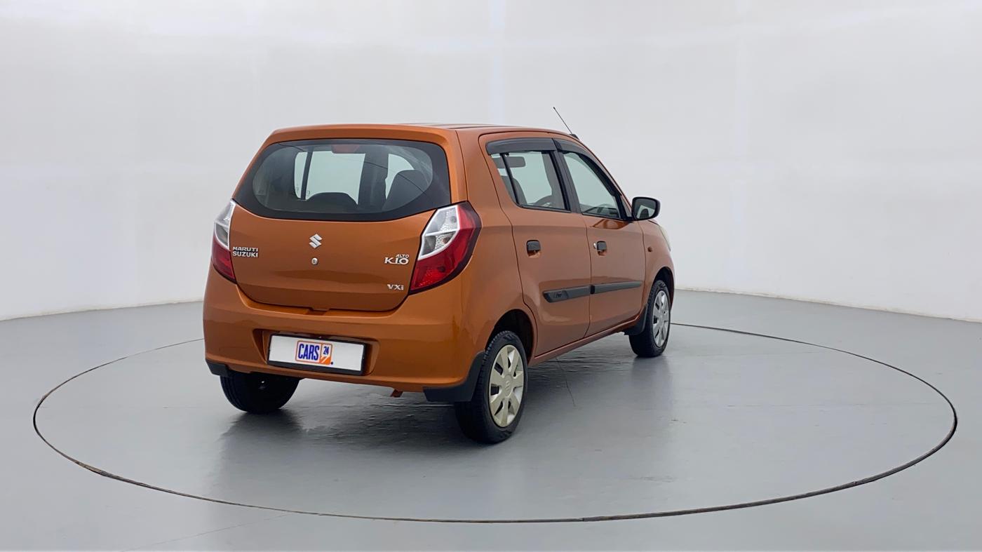 2014 Maruti Alto K10 VXI P, Petrol, Manual, 80,714 km, Right Back Diagonal (45- Degree) View