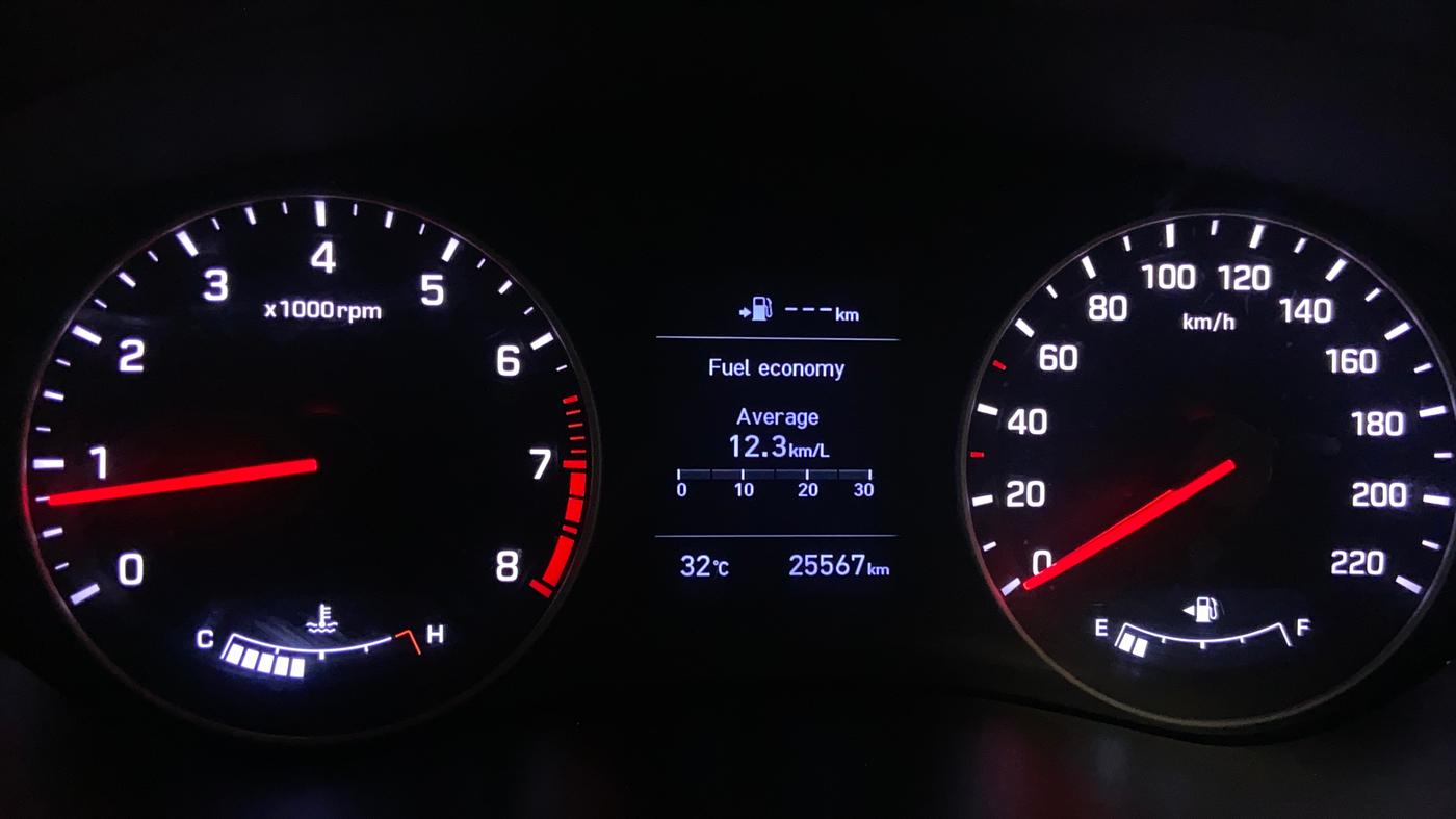 2018 Hyundai Elite i20 ASTA 1.2 (O), Petrol, Manual, 25,601 km, Odometer Image