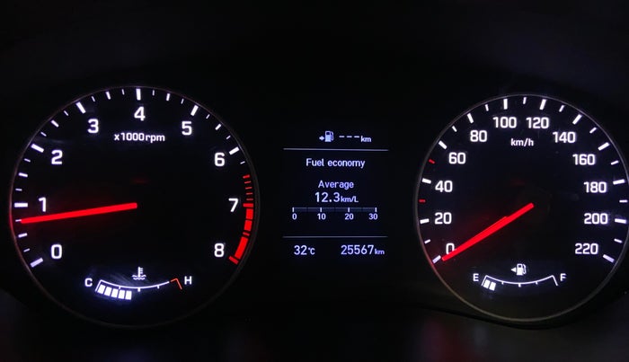 2018 Hyundai Elite i20 ASTA 1.2 (O), Petrol, Manual, 25,601 km, Odometer Image
