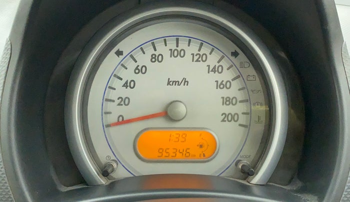 2010 Maruti Ritz VXI, Petrol, Manual, 95,346 km, Odometer Image