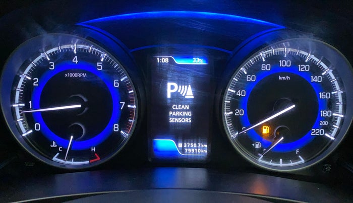 2016 Maruti Baleno ALPHA PETROL 1.2, Petrol, Manual, 79,910 km, Odometer Image