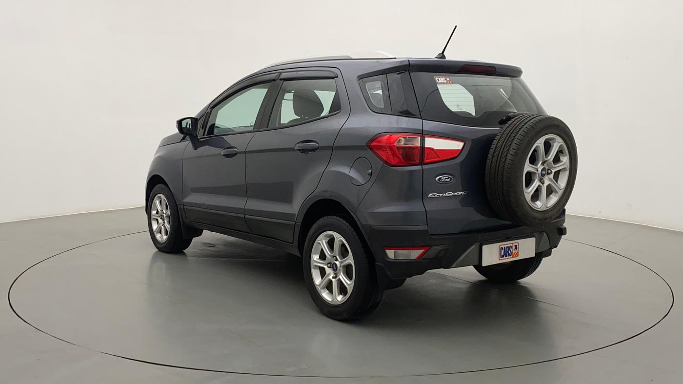 2018 Ford Ecosport TITANIUM + 1.5L PETROL AT, Petrol, Automatic, 39,703 km, Left Back Diagonal