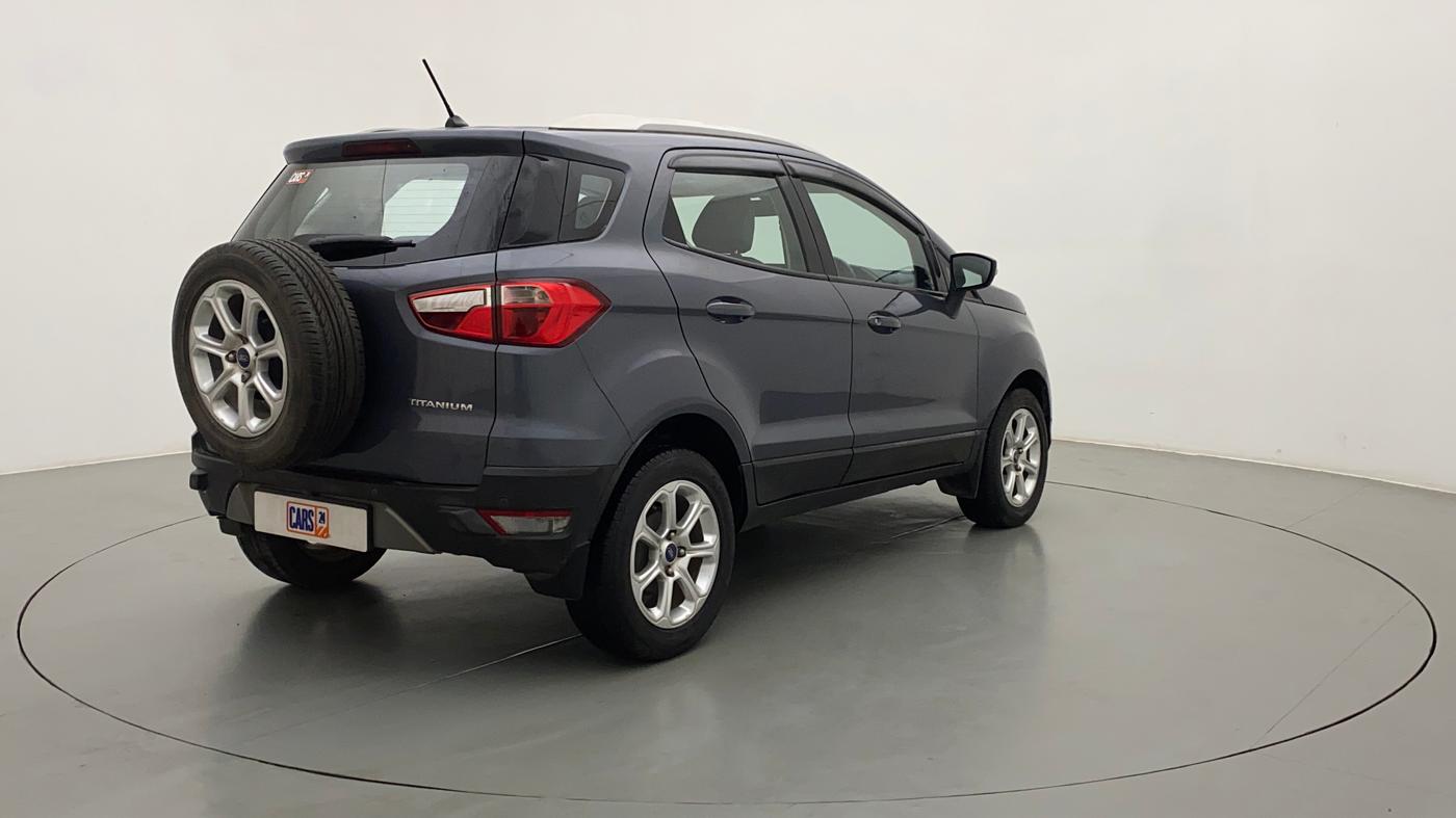 2018 Ford Ecosport TITANIUM + 1.5L PETROL AT, Petrol, Automatic, 39,703 km, Right Back Diagonal