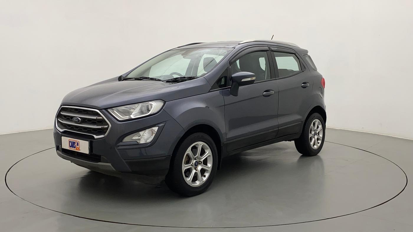2018 Ford Ecosport TITANIUM + 1.5L PETROL AT, Petrol, Automatic, 39,703 km, Left Front Diagonal