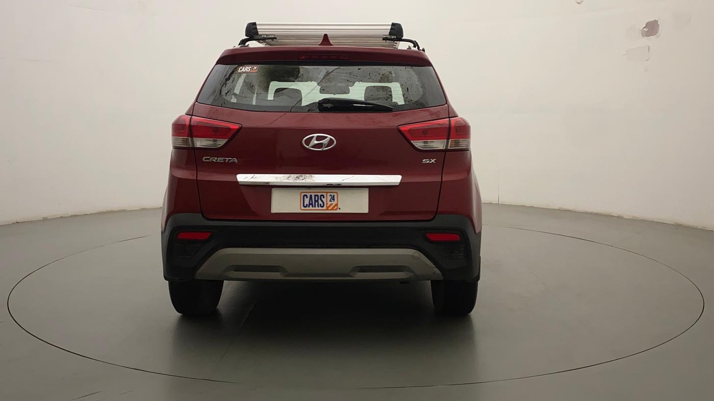 2018 Hyundai Creta SX AT 1.6 PETROL, Petrol, Automatic, 44,438 km, Back/Rear