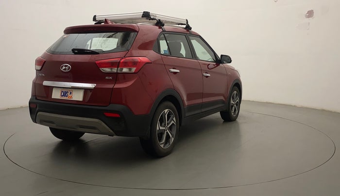 2018 Hyundai Creta SX AT 1.6 PETROL, Petrol, Automatic, 44,438 km, Right Back Diagonal