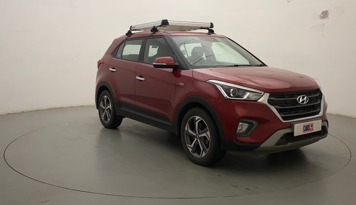 2018 Hyundai Creta SX AT 1.6 PETROL, Petrol, Automatic, 44,438 km, Right Front Diagonal