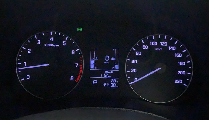 2018 Hyundai Creta SX AT 1.6 PETROL, Petrol, Automatic, 44,438 km, Odometer Image