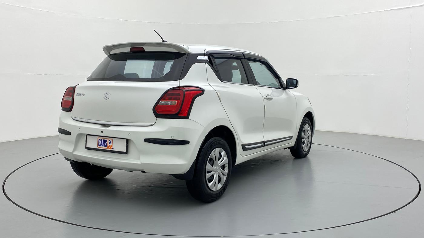 2020 Maruti Swift VXI D, Petrol, Manual, 77,414 km, Right Back Diagonal