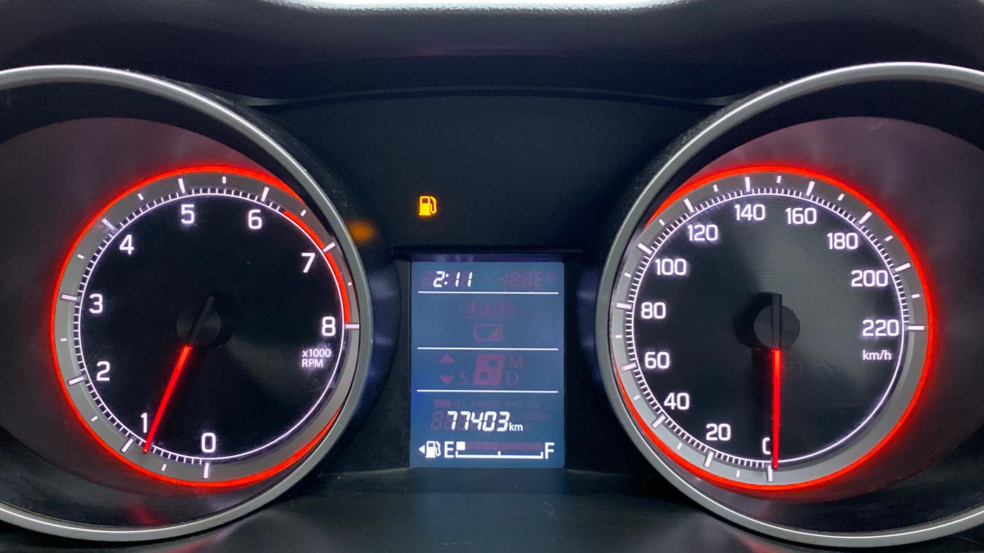 2020 Maruti Swift VXI D, Petrol, Manual, 77,414 km, Odometer Image