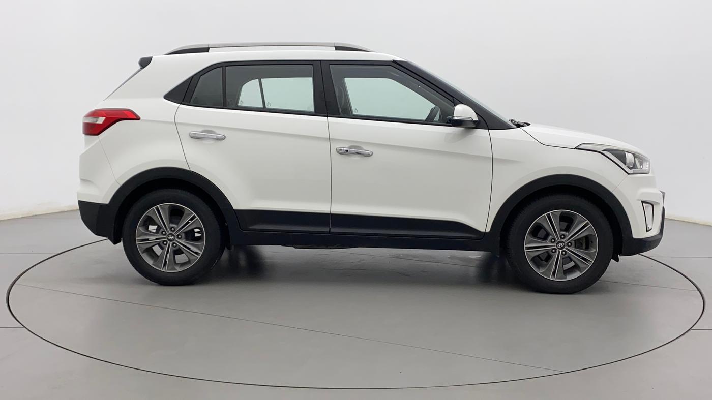 2017 Hyundai Creta SX PLUS AT 1.6 PETROL, Petrol, Automatic, 41,000 km, Right Side View