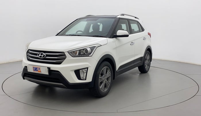 2017 Hyundai Creta SX PLUS AT 1.6 PETROL, Petrol, Automatic, 41,000 km, Left Front Diagonal