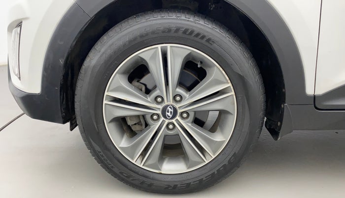 2017 Hyundai Creta SX PLUS AT 1.6 PETROL, Petrol, Automatic, 41,000 km, Left Front Wheel