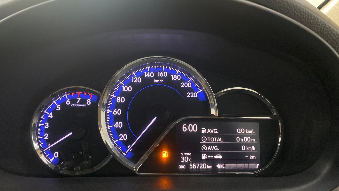 2018 Toyota YARIS G MT, Petrol, Manual, 56,678 km, Odometer Image