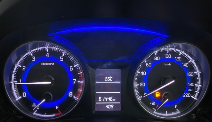 2015 Maruti Baleno DELTA PETROL 1.2, Petrol, Manual, 61,446 km, Odometer Image