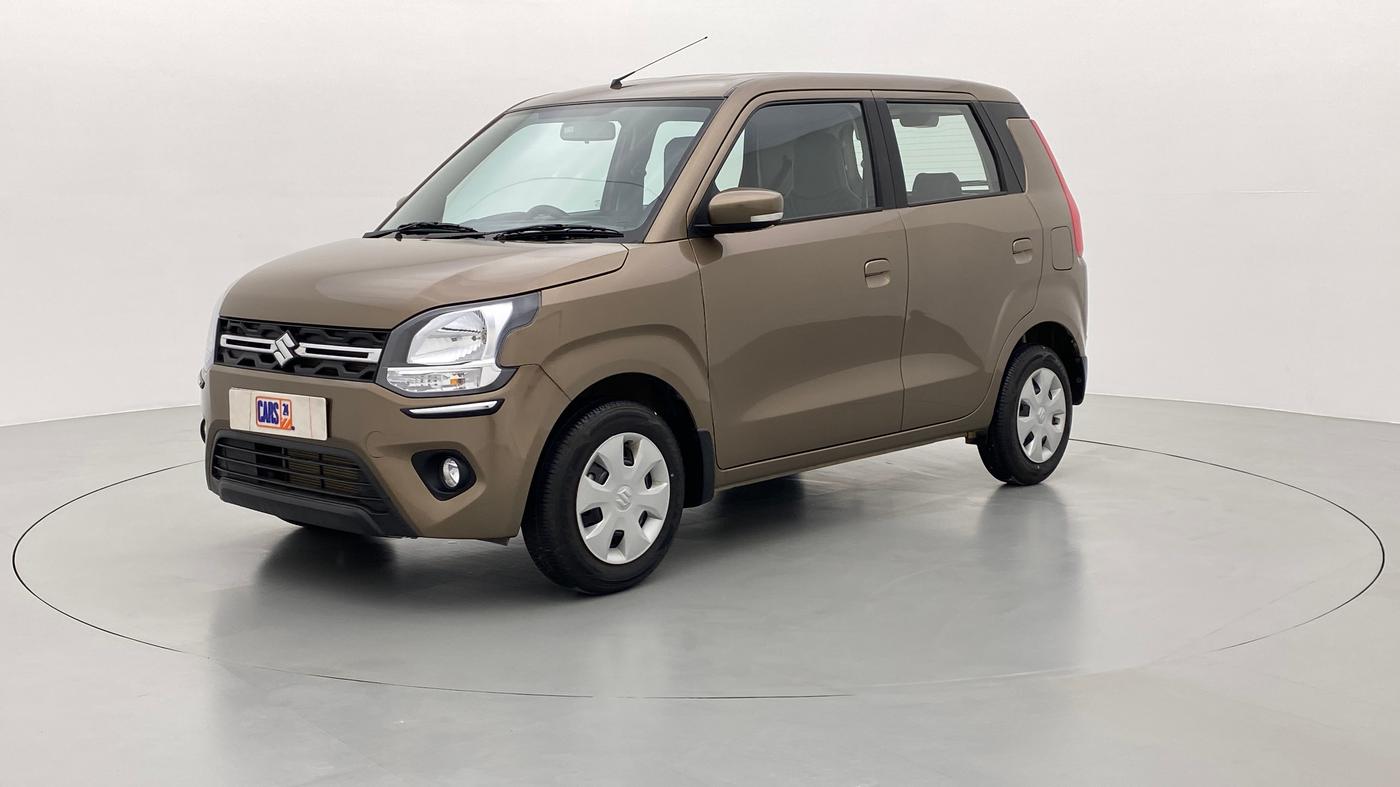 2021 Maruti New Wagon-R ZXI 1.2L AGS, Petrol, Automatic, 3,346 km, Left Front Diagonal