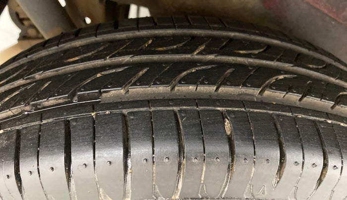 2013 Maruti Wagon R 1.0 VXI, Petrol, Manual, 31,344 km, Right Rear Tyre Tread