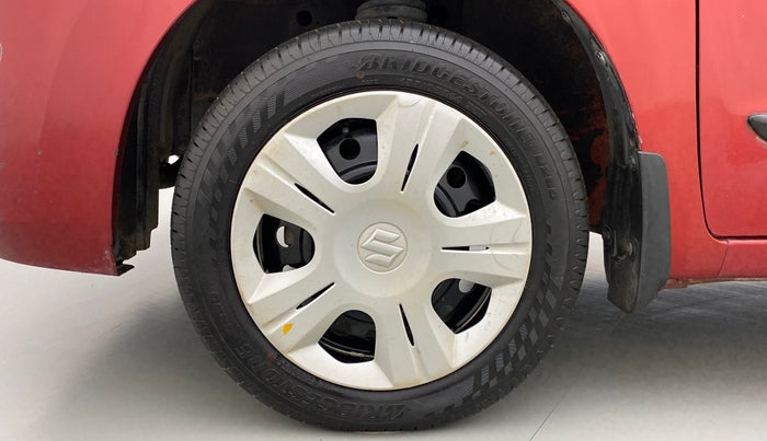 2013 Maruti Wagon R 1.0 VXI, Petrol, Manual, 31,344 km, Left Front Wheel