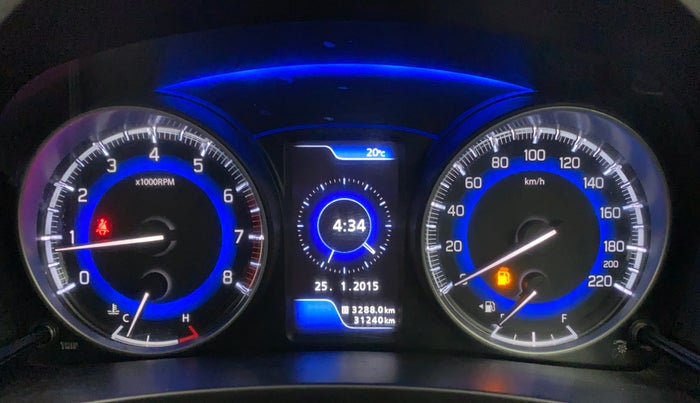 2016 Maruti Baleno ZETA 1.2 K12, Petrol, Manual, 31,378 km, Odometer View