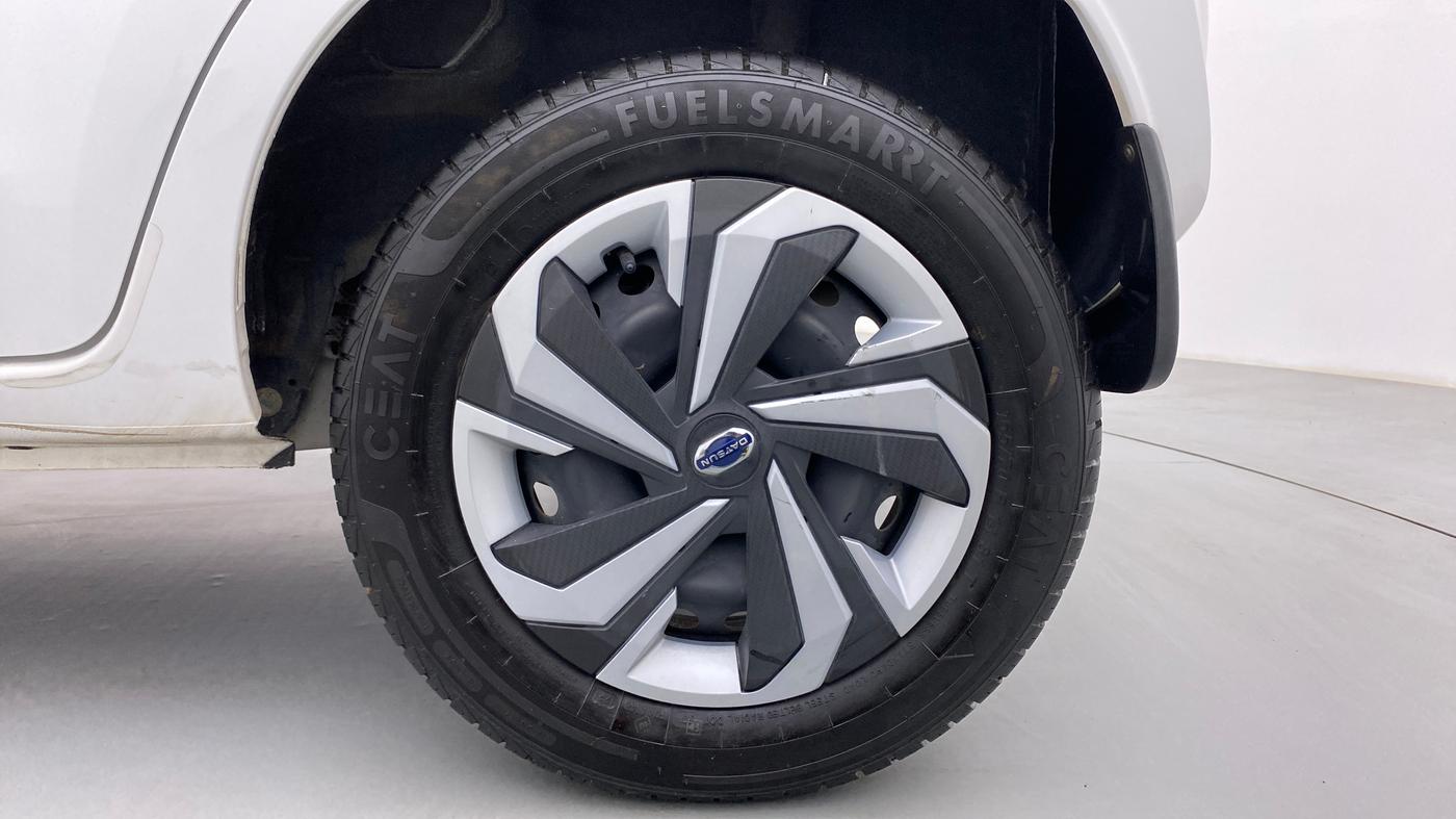 2021 Datsun Redi Go T (O), Petrol, Manual, 7,595 km, Left Rear Wheel