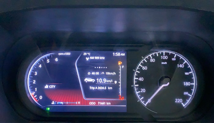 2019 Tata Harrier XZ 2.0L, Diesel, Manual, 72,077 km, Odometer Image